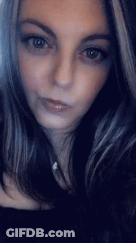 Woman With Long Dark Hair GIF