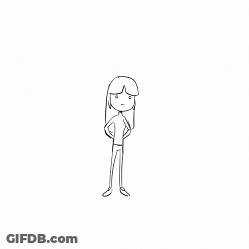 Woman With Long Hair And Wings GIF
