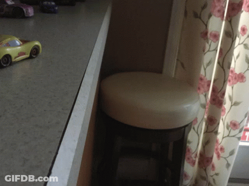 Woman With Long Hair In Striped Dress And Kimono GIF