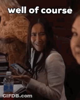 Woman With Long Hair Making Funny Face Saying She's 50 Shades Of Cray GIF