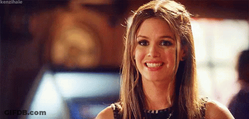 Woman With Long Hair Smiling GIF