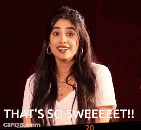 Woman With Long Hair Smiling That's So Sweet GIF