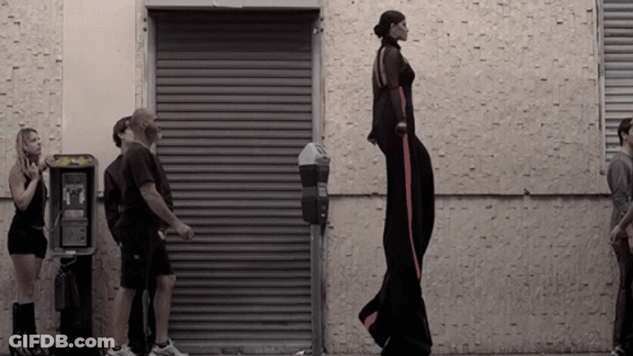 Woman With Long Legs GIF
