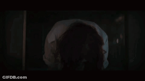 Woman With Long Red Hair Screaming GIF