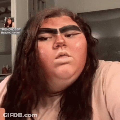 Woman With Makeup And Trendizisst Beautychannel GIF