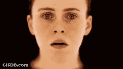 Woman With Mouth Open And Tongue Out GIF