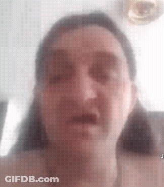 Woman With Mouth Open Close Up GIF