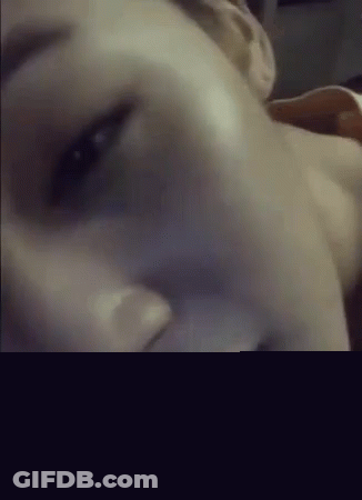 Woman With Mouth Open Close Up GIF