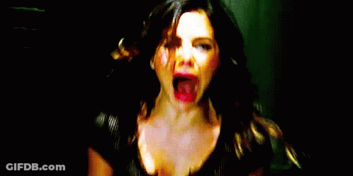 Woman With Mouth Open Close Up GIF