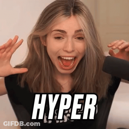 Woman With Mouth Open Hyper GIF
