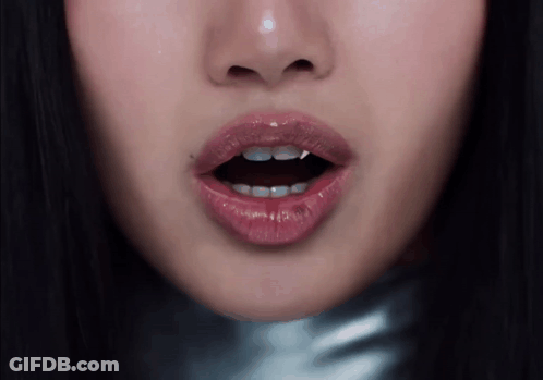 Woman With Mouth Open GIF