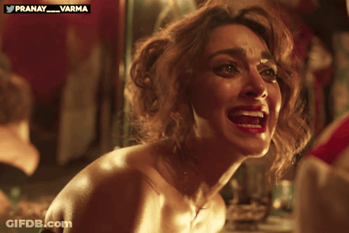 Woman With Mouth Open Pranay Varma Watermark GIF