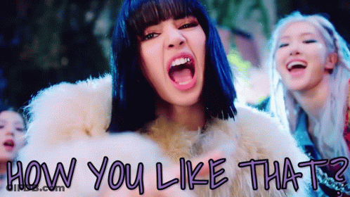 Woman With Mouth Open Saying How You Like That GIF