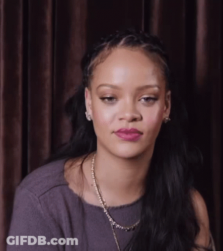 Woman With Necklace And Braided Hair GIF