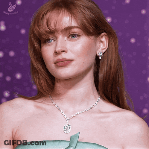 Woman With Necklace And Earrings Saying Dirty Nurses GIF