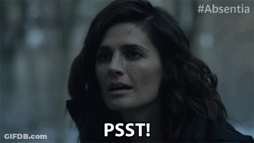 Woman With Netflix Logo On Shoulder GIF