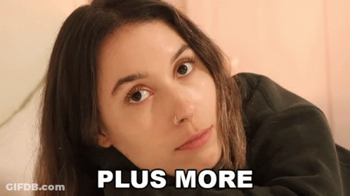 Woman With Nose Ring Laying Down Plus More GIF