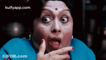 Woman With Nose Ring Making Funny Face Tongue Out GIF