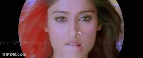 Woman With Nose Ring GIF