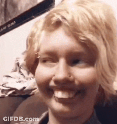 Woman With Nose Ring Smiling GIF