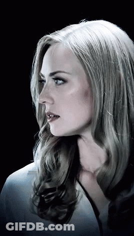 Woman With Open Mouth GIF