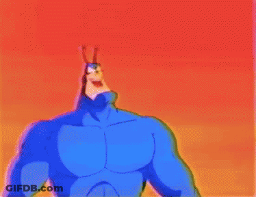 Woman With Outstretched Hands And Funny Face GIF