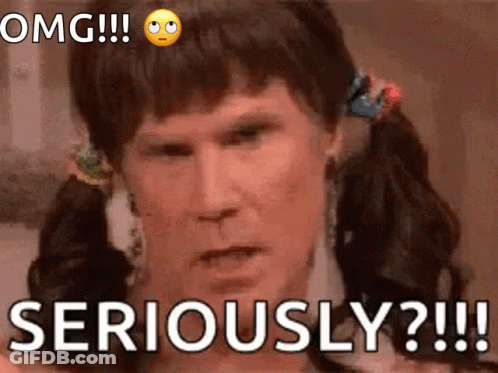 Woman With Pigtails Saying Seriously GIF