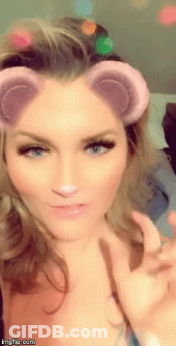 Woman With Purple Ears Imgflip GIF