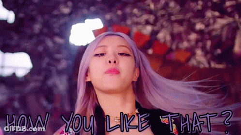 Woman With Purple Hair Saying How You Like That GIF