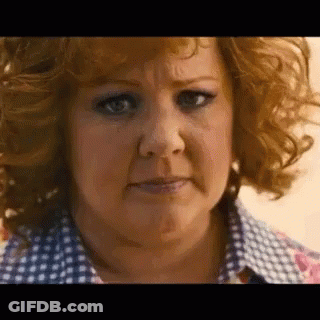 Woman With Red Hair Making Funny Face GIF
