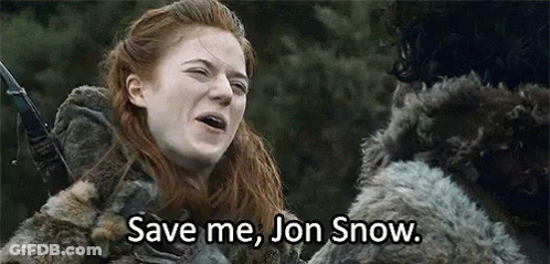 Woman With Red Hair Making Funny Face GIF