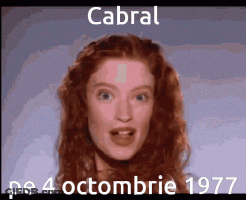 Woman With Red Hair Saying Cabral GIF