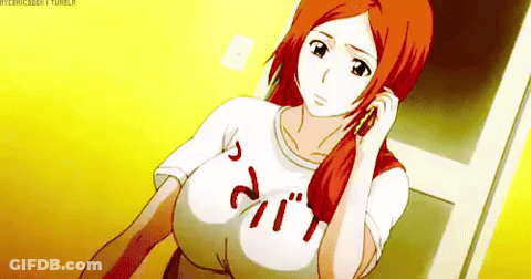 Woman With Red Hair Talking On Phone GIF