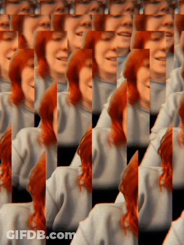 Woman With Red Hair GIF
