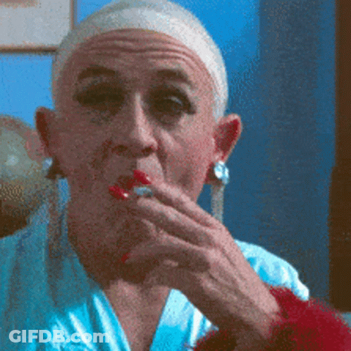 Woman With Red Lipstick GIF