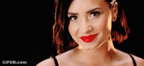 Woman With Red Lipstick Close Up GIF