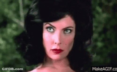 Woman With Red Lipstick Close Up GIF