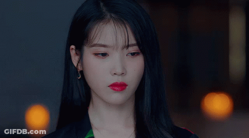Woman With Red Lipstick GIF