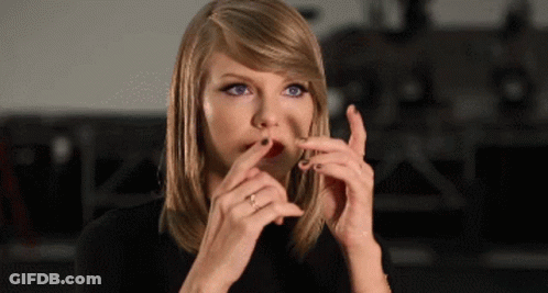 Woman With Ring Making Face GIF