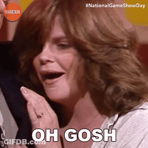Woman With Ring Saying Oh Gosh GIF