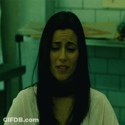 Woman With Sad Look GIF