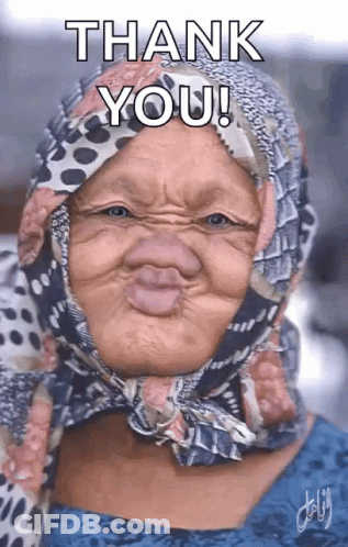 Woman With Scarf Making Funny Face GIF