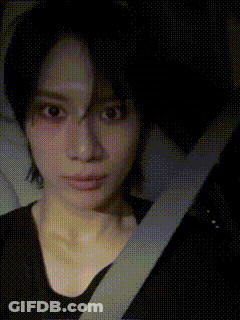Woman With Seat Belt Around Neck GIF
