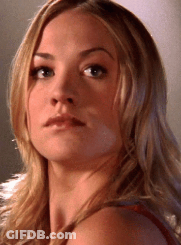 Woman With Serious Expression GIF
