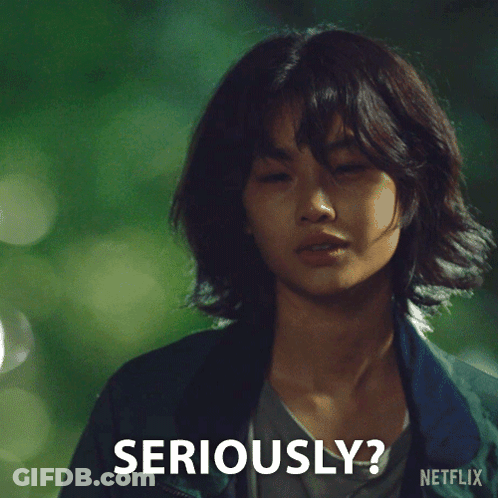 Woman With Short Hair Says Seriously GIF