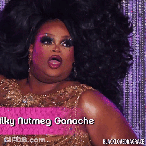 Woman With Silky Nutmeg Ganache GIF