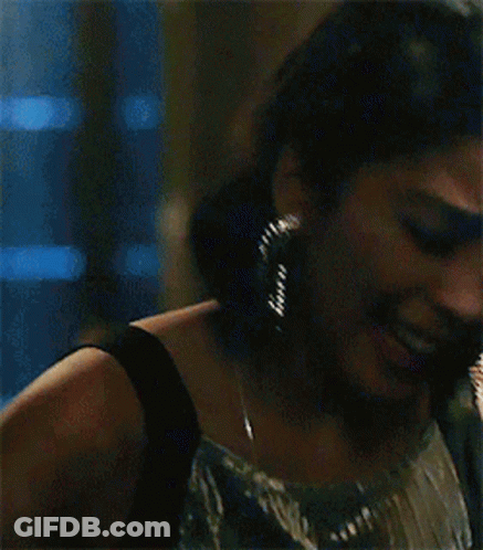 Woman With Slight Smile GIF