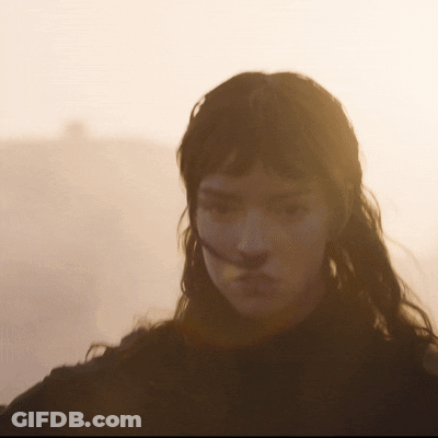 Woman With Sun Shining On Her Face GIF