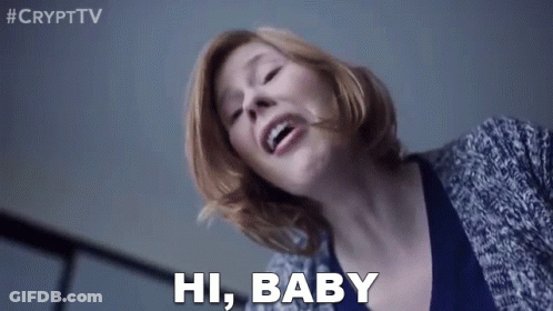 Woman With Sunglasses And Heart Saying Hi Baby GIF