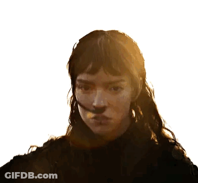 Woman With Sword In Mouth Close Up GIF
